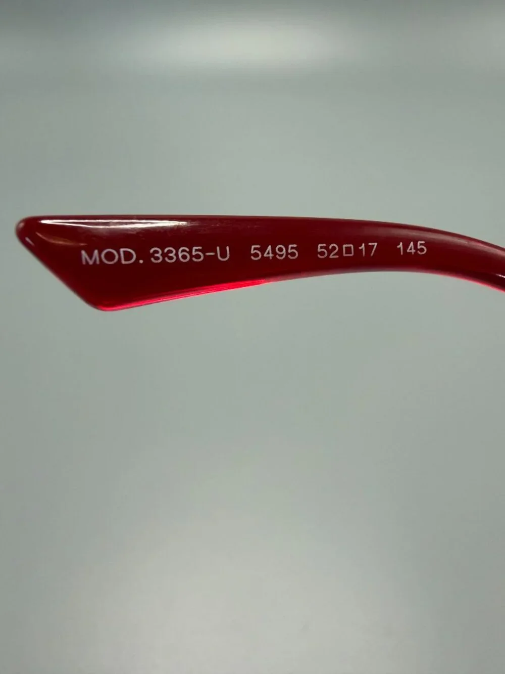 Versace Red Designer Eyeglass Frames Medusa Logo New Demo